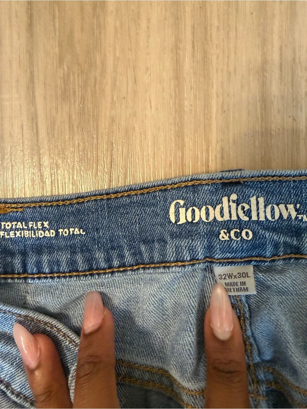 Goodfellow & Co Light Blue Slim Straight Jeans